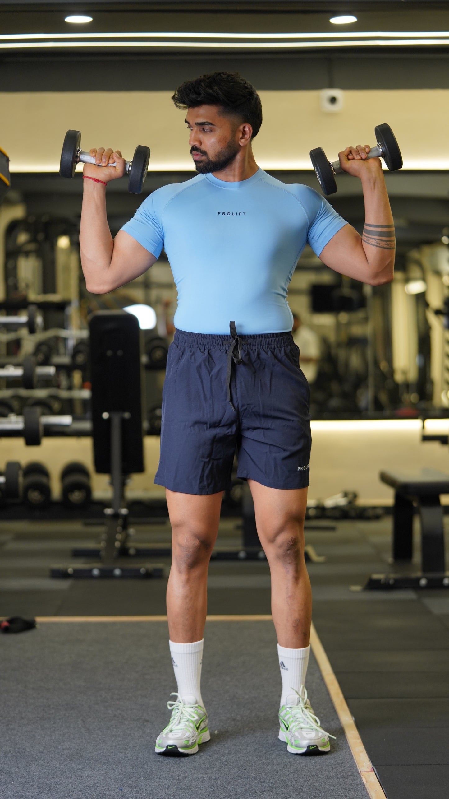 PROLIFT BLUE COMPRESSION TSHIRT