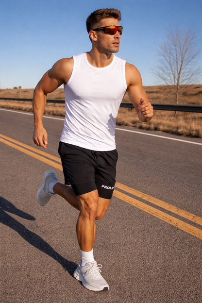 PROLIFT  BLACK COMPRESSION SHORTS