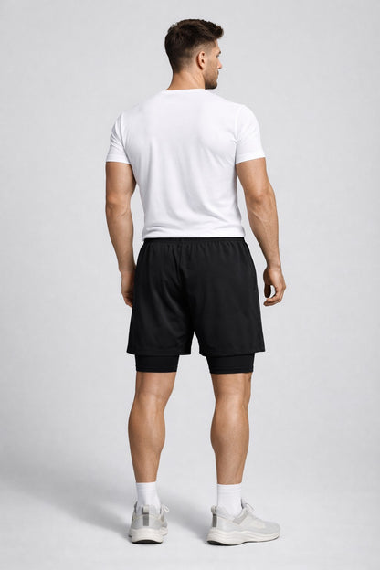 PROLIFT  BLACK COMPRESSION SHORTS