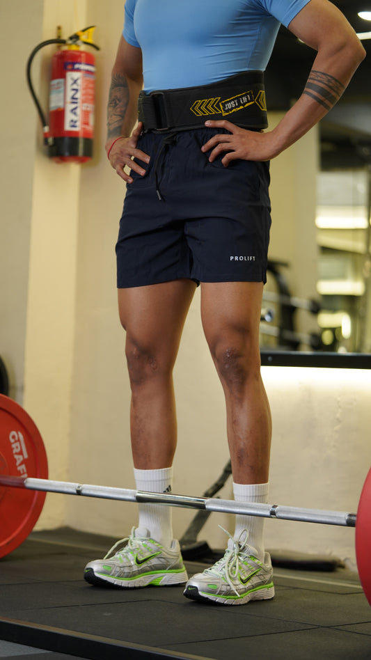 MENS NAVY BLUE SHORTS WITH ZIPPER POCKETS