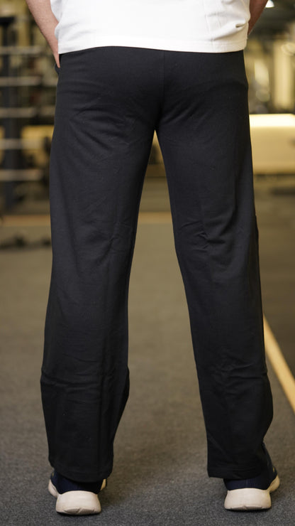 PROLFIT BLACK OVERSIZED PANTS