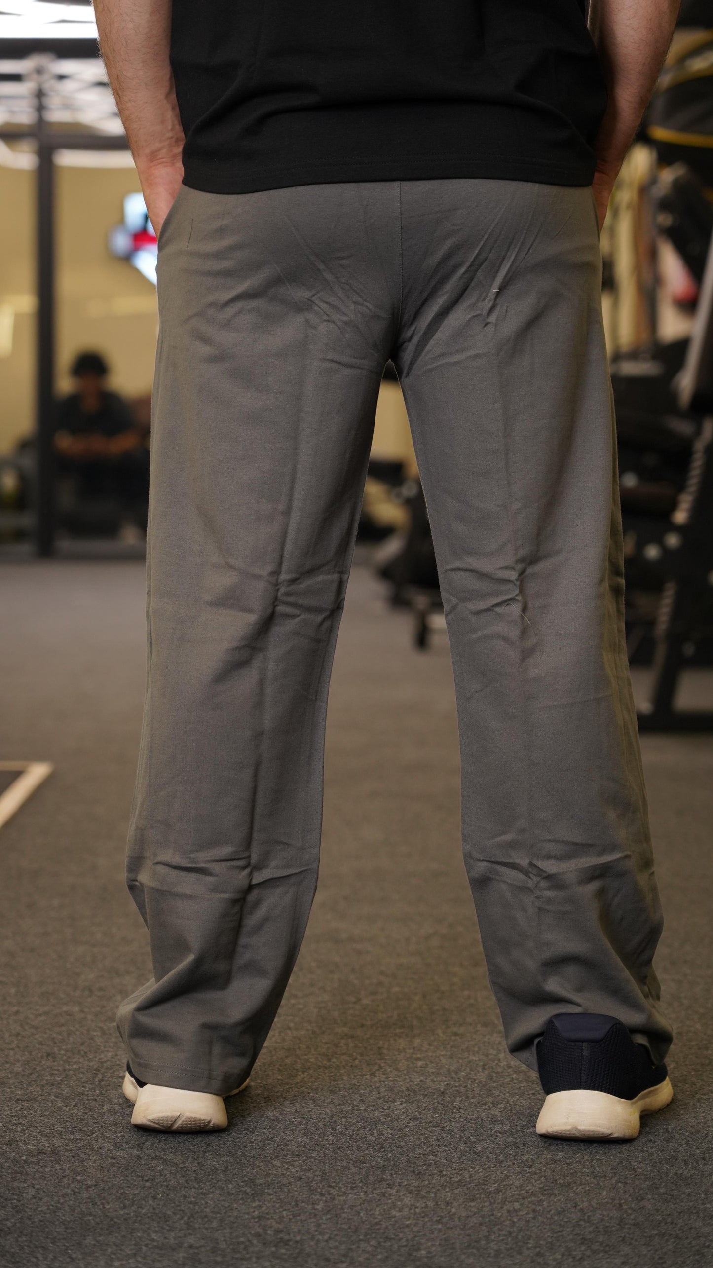 PROLIFT OVERSIZED GREY TRACKPANTS