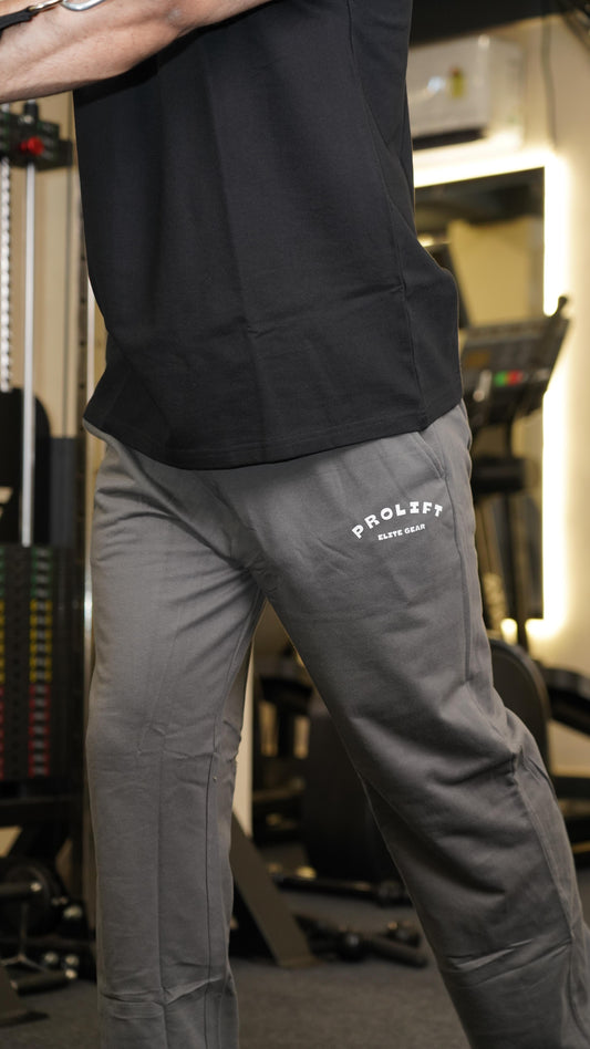 PROLIFT OVERSIZED GREY TRACKPANTS