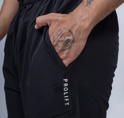 OVERSIZED CARGO PANTS - BLACK